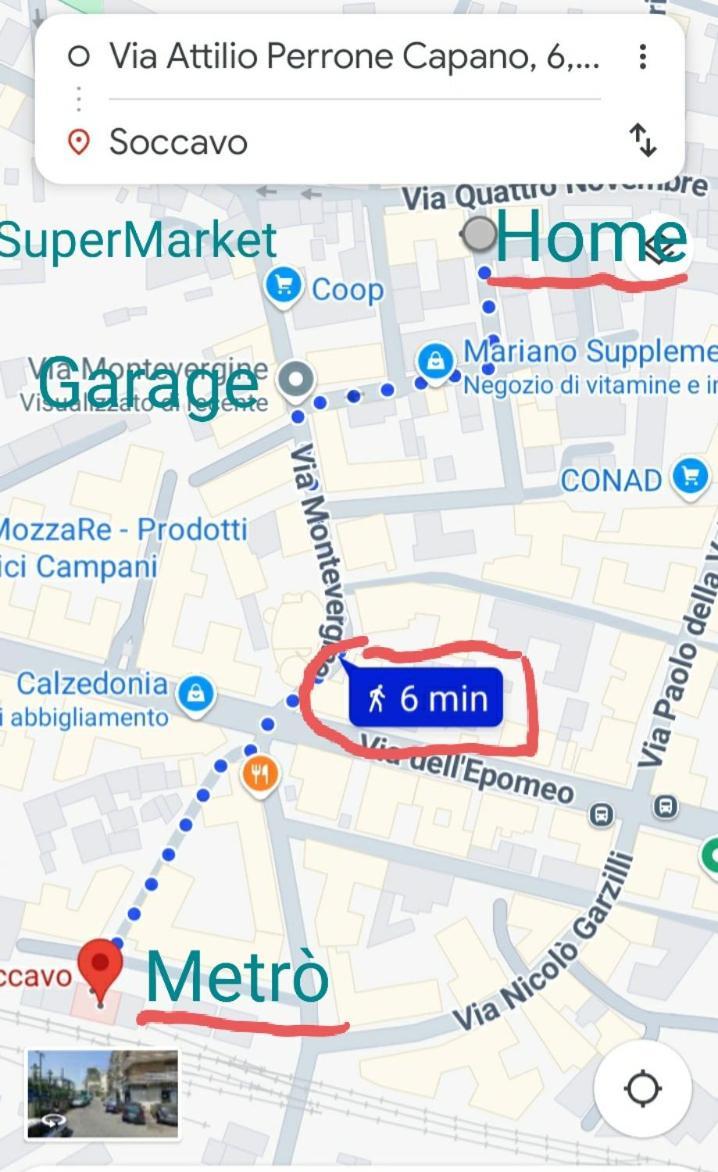 Napoli Stadio - 3 Bedrooms - 2 Bathrooms - Free Park ภายนอก รูปภาพ